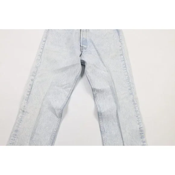 Vintage 90s Levis 501xx Mens 32x30 Distressed Button Fly Acid Wash Jeans USA